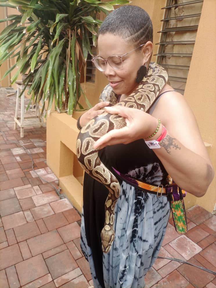 Temple des Pythons à Ouidah, Bénin