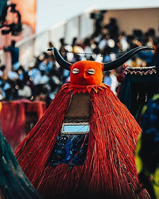 Masque cérémoniel à cornes, Vodun Days 2027